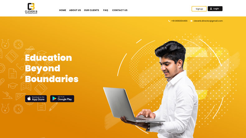 Education consultant web design Bangalore