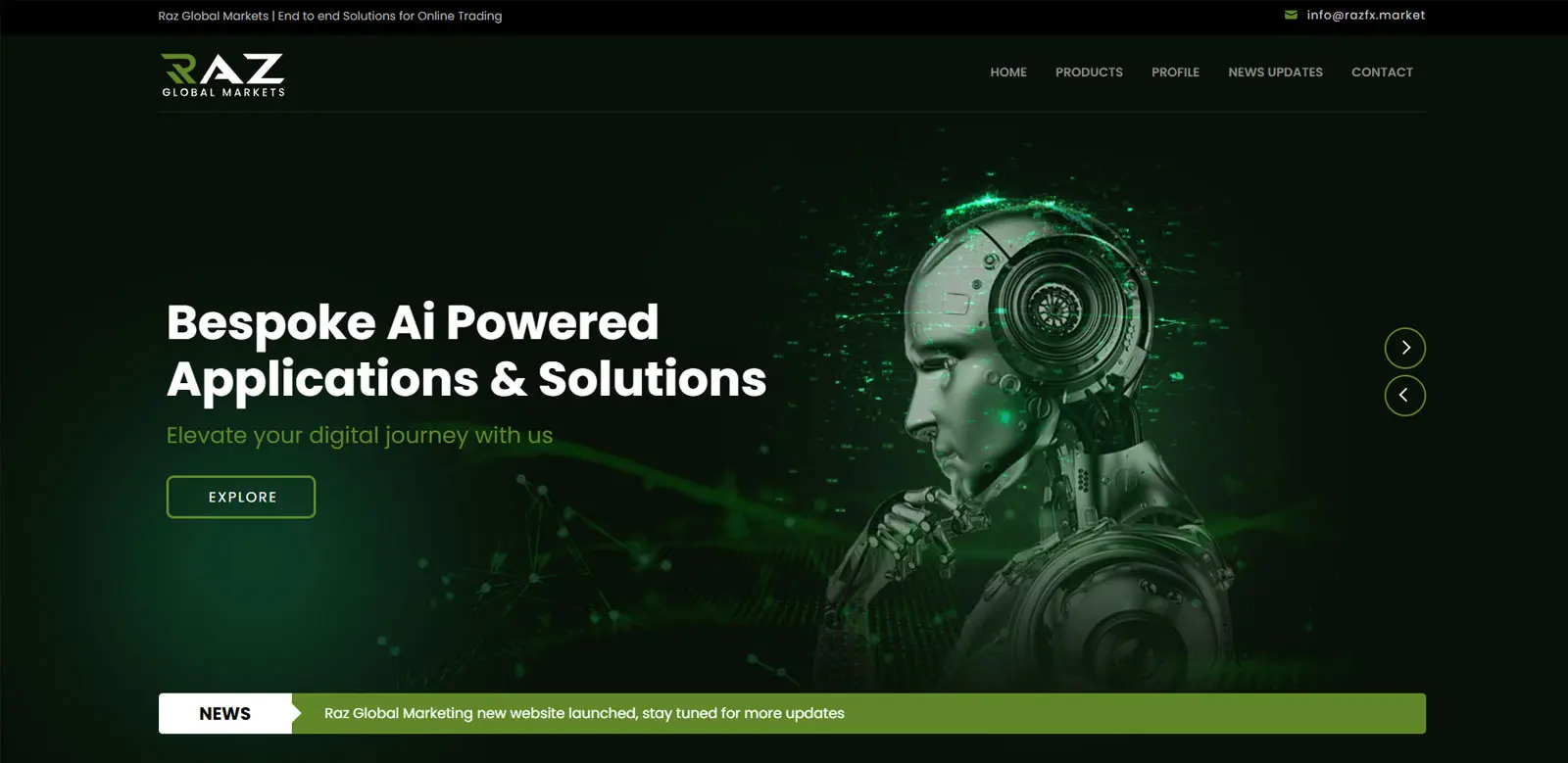 forex web design