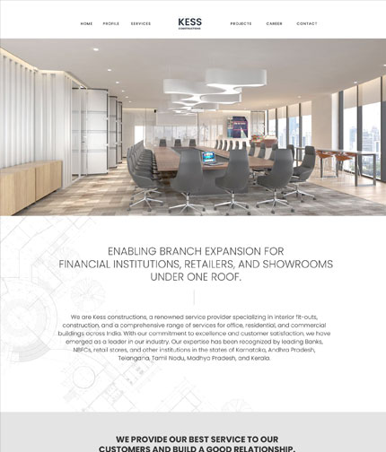 Interior design website